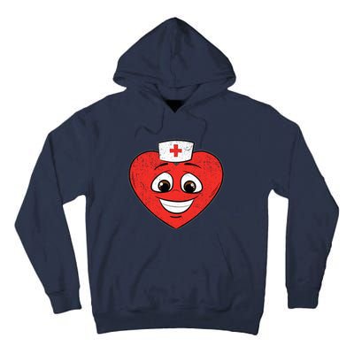 Heart Nurse Valentines Day Cute Rn Lpn Nursing Students Tall Hoodie