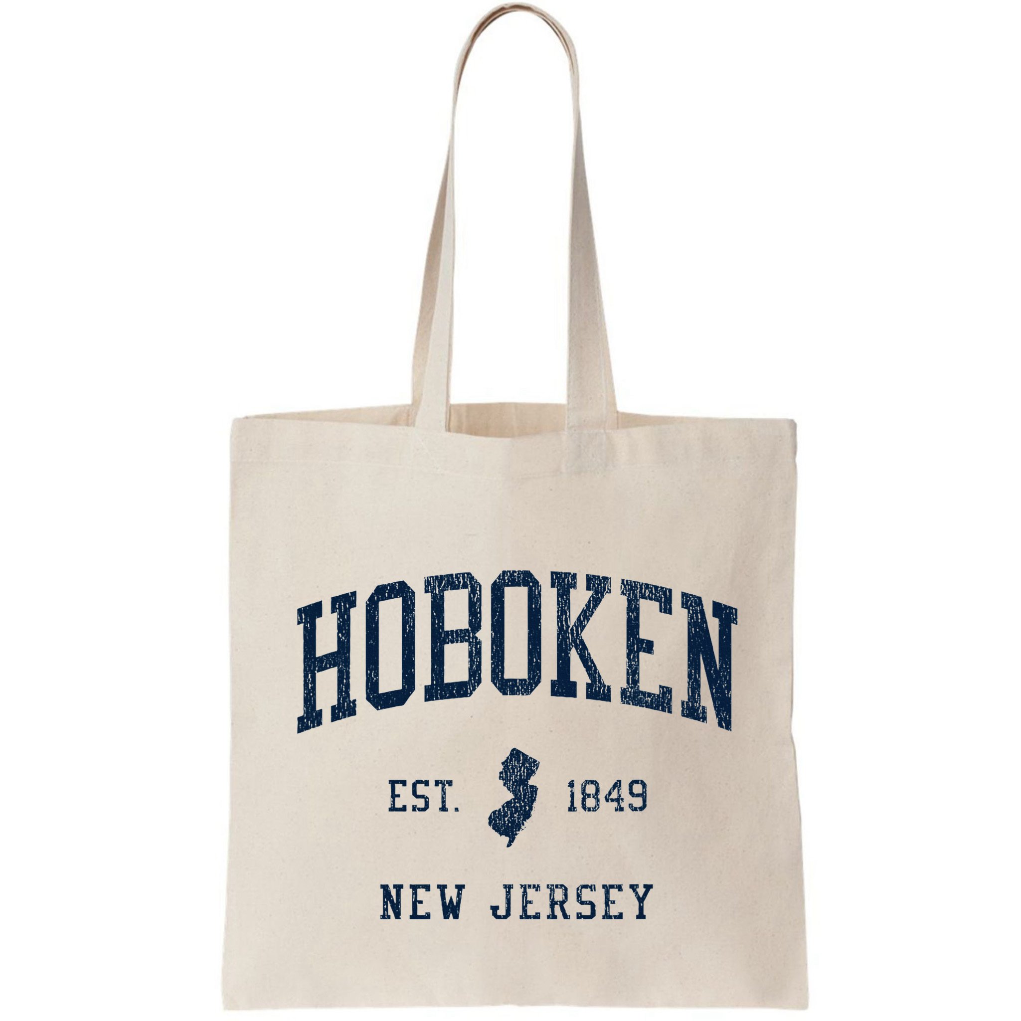 Hoboken Nj Vintage Athletic Sports Bag