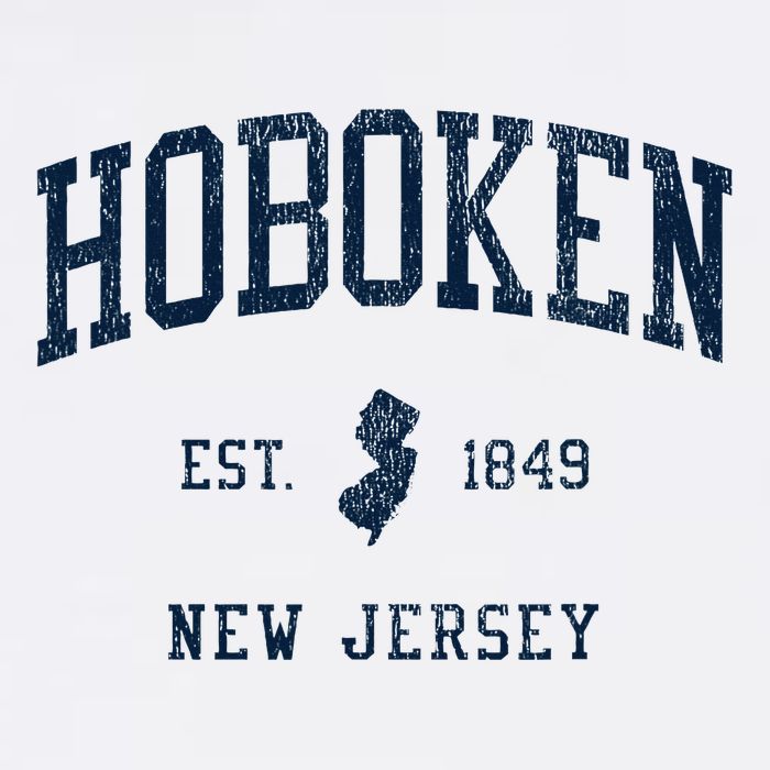 Hoboken Nj Vintage Athletic Sports Womens T-Shirt