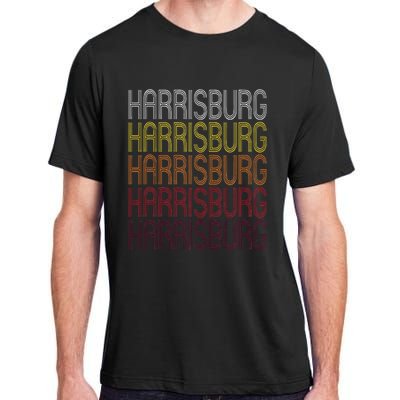 Harrisburg Nc Vintage Style North Carolina Adult ChromaSoft Performance T-Shirt