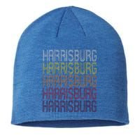 Harrisburg Nc Vintage Style North Carolina Sustainable Beanie