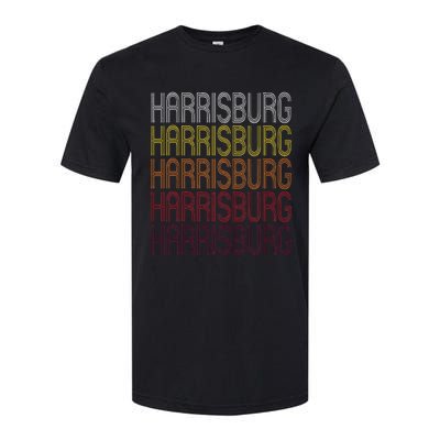 Harrisburg Nc Vintage Style North Carolina Softstyle CVC T-Shirt