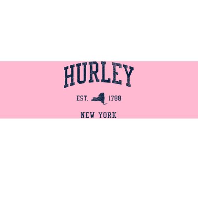 Hurley Ny Vintage Athletic Sports Jsn1 Bumper Sticker