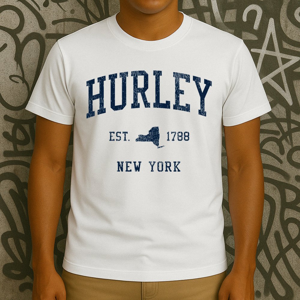 Hurley Ny Vintage Athletic Sports Jsn1 T-Shirt