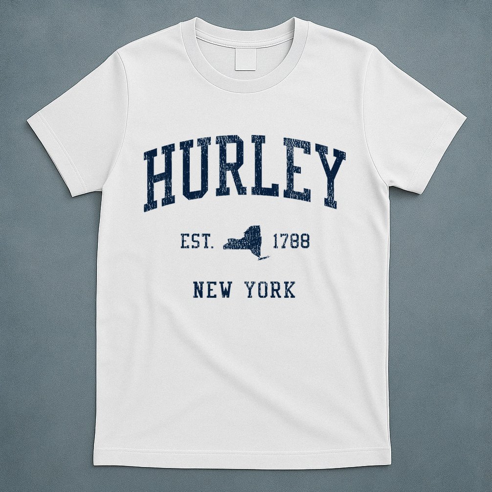 Hurley Ny Vintage Athletic Sports Jsn1 T-Shirt