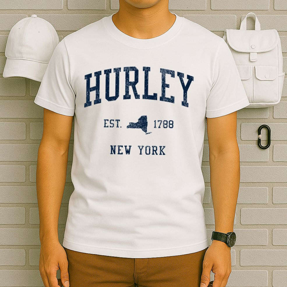 Hurley Ny Vintage Athletic Sports Jsn1 T-Shirt