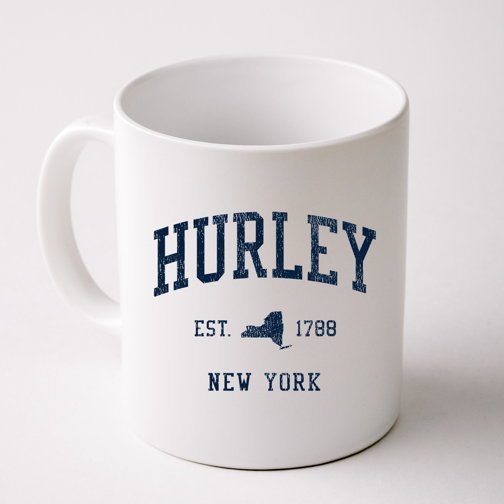Hurley Ny Vintage Athletic Sports Jsn1 Mug