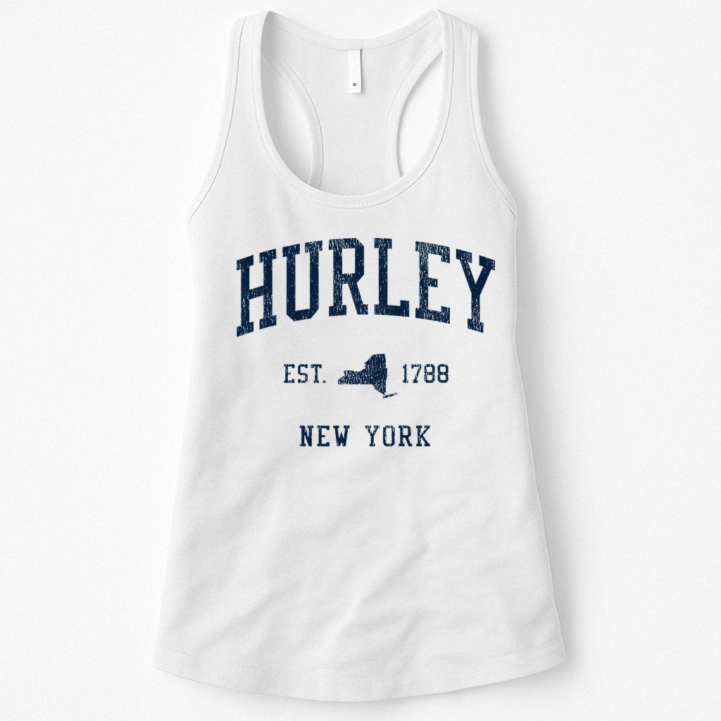 Hurley Ny Vintage Athletic Sports Jsn1 Womens Tank Top