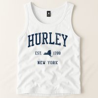 Hurley Ny Vintage Athletic Sports Jsn1 Tank Top
