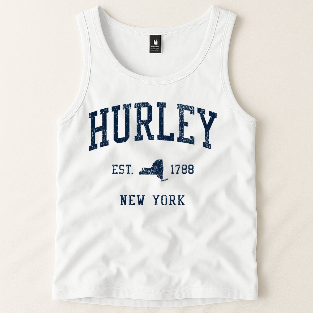 Hurley Ny Vintage Athletic Sports Jsn1 Tank Top