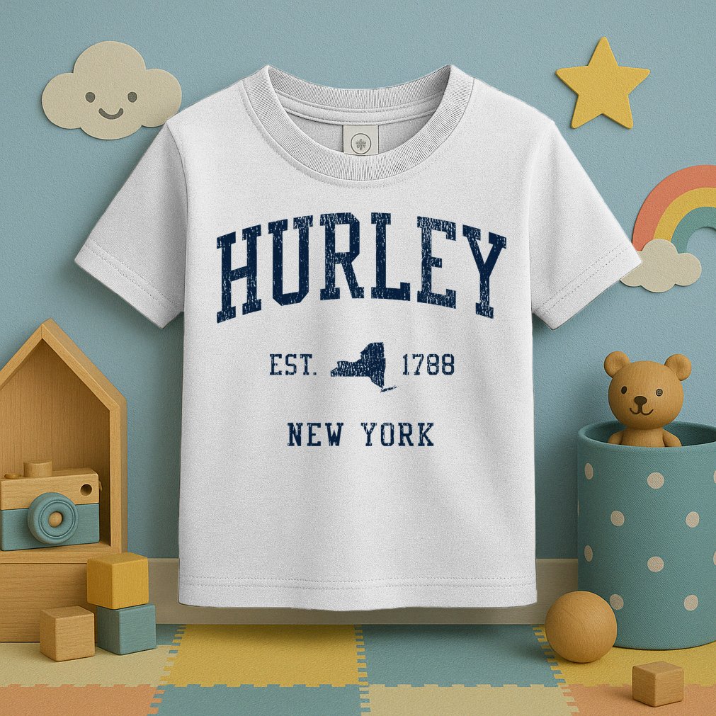 Hurley Ny Vintage Athletic Sports Jsn1 Toddler T-Shirt