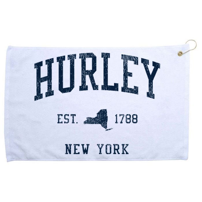 Hurley Ny Vintage Athletic Sports Jsn1 Grommeted Golf Towel