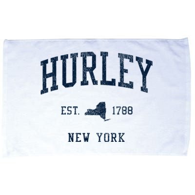 Hurley Ny Vintage Athletic Sports Jsn1 Microfiber Hand Towel