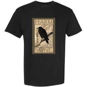 Harm None Wiccan And Pagan Garment-Dyed Heavyweight T-Shirt