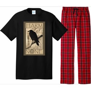 Harm None Wiccan And Pagan Pajama Set