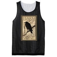 Harm None Wiccan And Pagan Mesh Reversible Basketball Jersey Tank