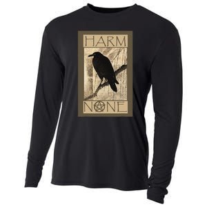 Harm None Wiccan And Pagan Cooling Performance Long Sleeve Crew