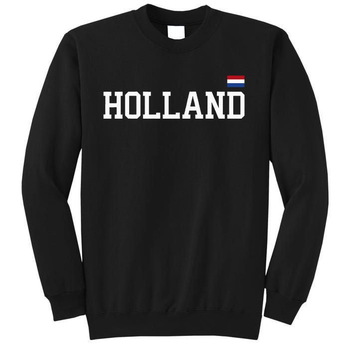 Holland Netherlands Women Dutch Flag Orange Sweatshirt