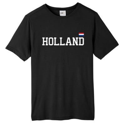 Holland Netherlands Women Dutch Flag Orange Tall Fusion ChromaSoft Performance T-Shirt