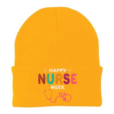 Happy Nurse Week Knit Cap Winter Beanie