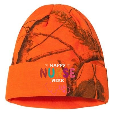 Happy Nurse Week Kati Licensed 12" Camo Beanie