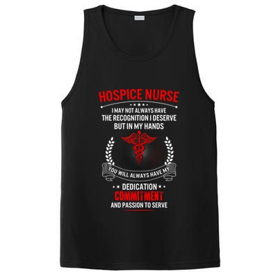 Hospice Nurse Week My Hands Have Passion Cute Gift PosiCharge Competitor Tank