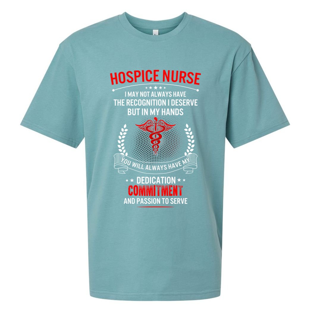 Hospice Nurse Week My Hands Have Passion Cute Gift Sueded Cloud Jersey T-Shirt