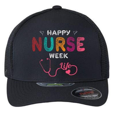 Happy Nurse Week Flexfit Unipanel Trucker Cap