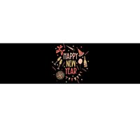 Happy New Year NYE Party 2024 Funny New Years Eve Confetti  Bumper Sticker