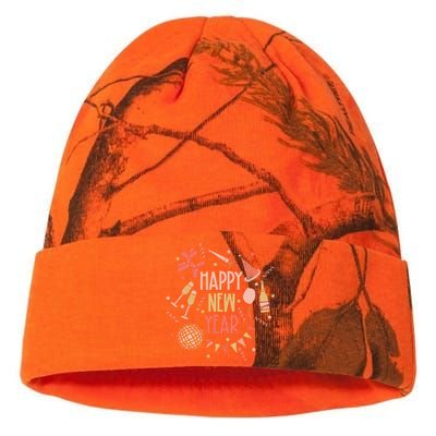 Happy New Year NYE Party 2024 Funny New Years Eve Confetti  Kati Licensed 12" Camo Beanie