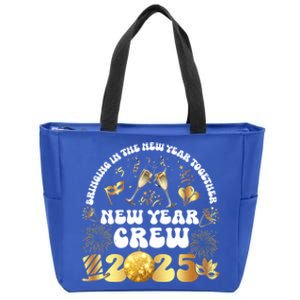 Happy New Year 2025 New Years Eve Party Family Matching 2025 Gift Zip Tote Bag