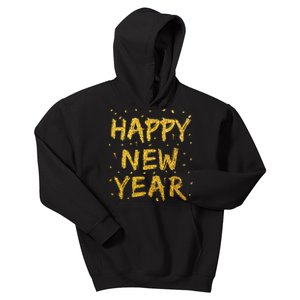 Happy New Year NYE Party 2024 Funny New Years Eve Confetti Kids Hoodie