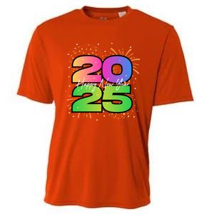 Happy New Year 2025 New Years Party Firework 2025 Loading Cool Gift Cooling Performance Crew T-Shirt