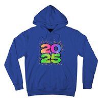 Happy New Year 2025 New Years Party Firework 2025 Loading Cool Gift Hoodie