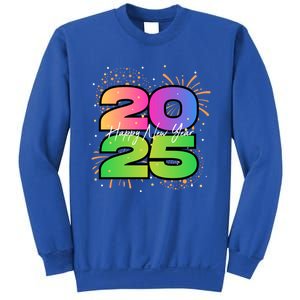 Happy New Year 2025 New Years Party Firework 2025 Loading Cool Gift Sweatshirt