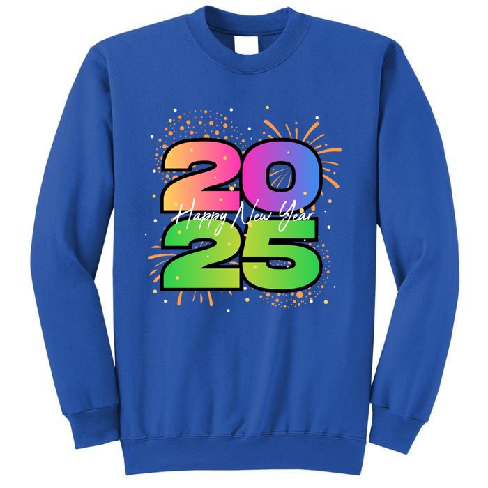 Happy New Year 2025 New Years Party Firework 2025 Loading Cool Gift Sweatshirt