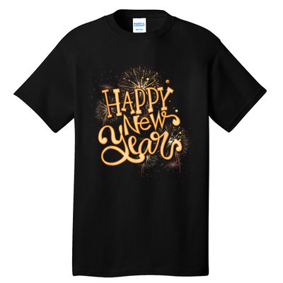 Happy New Year New Years Eve Party Tall T-Shirt