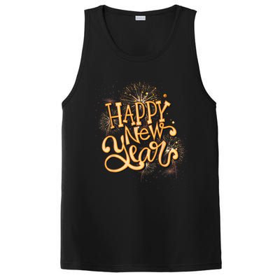 Happy New Year New Years Eve Party PosiCharge Competitor Tank