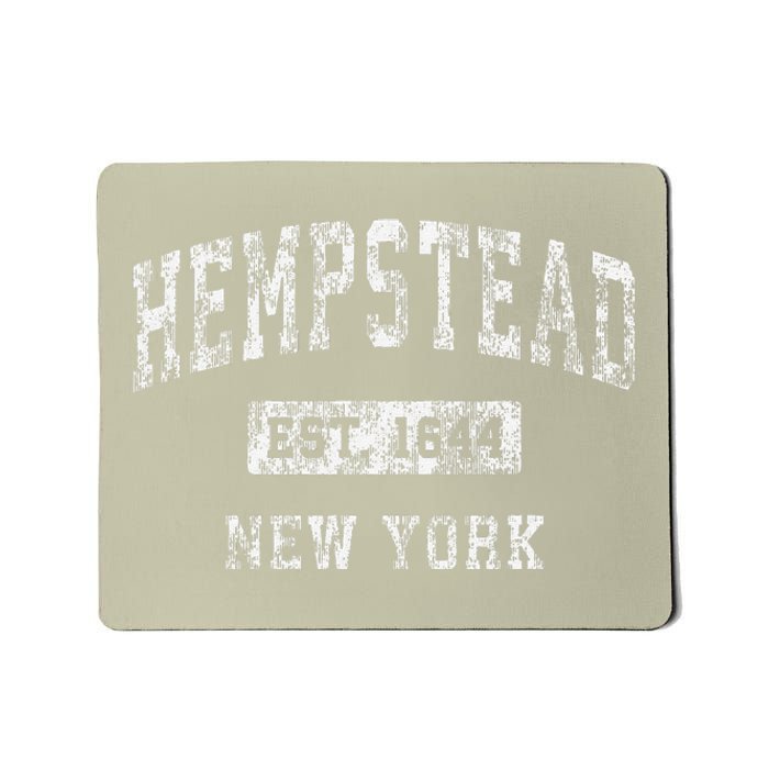 Hempstead New York Ny Vintage Established Mousepad