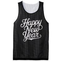 Happy New Year From Family Mesh Reversible Basketball Jersey Tank