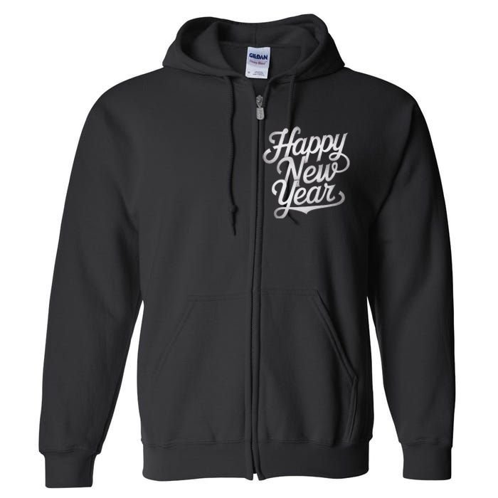 Happy New Year From Family Full Zip Hoodie