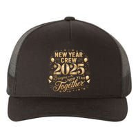 Happy New Year Party 2025 New Year Crew Matching Yupoong Adult 5-Panel Trucker Hat