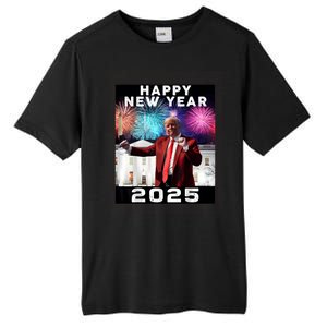 Happy New Year 2025 Boy Girl Funny Trump Tall Fusion ChromaSoft Performance T-Shirt