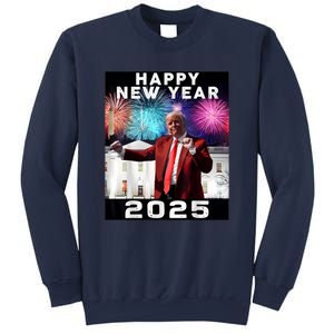 Happy New Year 2025 Boy Girl Funny Trump Sweatshirt