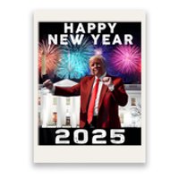 Happy New Year 2025 Boy Girl Funny Trump Poster