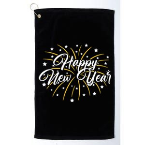 Happy New Year Gift Platinum Collection Golf Towel