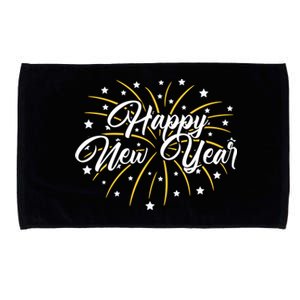 Happy New Year Gift Microfiber Hand Towel