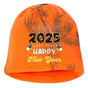 Happy New Year Party 2025 Ballon Family Matching Women Kati - Camo Knit Beanie