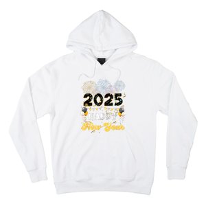 Happy New Year Party 2025 Ballon Family Matching Women Hoodie