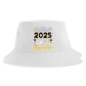 Happy New Year Party 2025 Ballon Family Matching Women Sustainable Bucket Hat